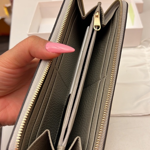 Furla Croc Wallet - long, zipped - Picture 4 of 6